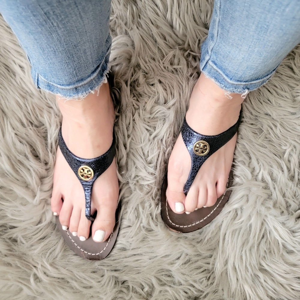 Tory burch Sandals Thongs flats Size 7 - Picture 9 of 9